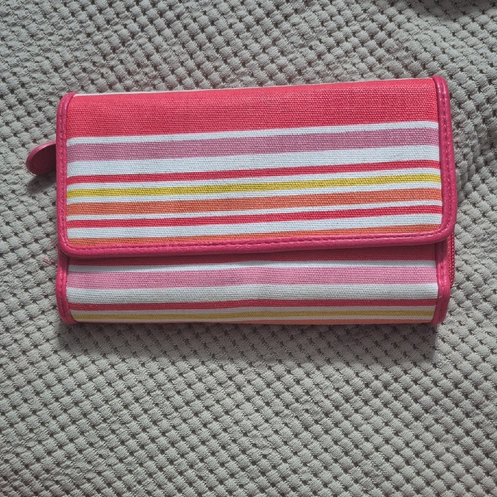 Vibrant Striped Wallet
